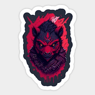 Shinobi Beast - Diseños de animales ninjas Sticker